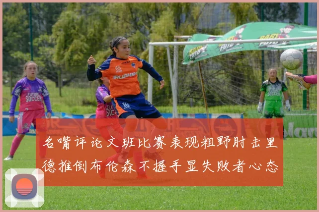 名嘴评论文班比赛表现粗野肘击里德推倒布伦森不握手显失败者心态