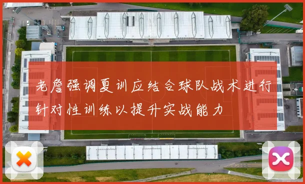 老詹强调夏训应结合球队战术进行针对性训练以提升实战能力
