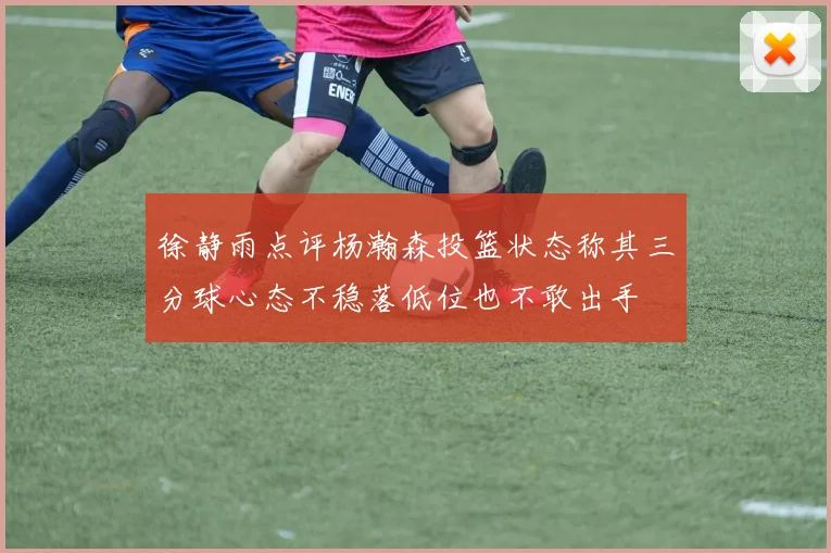 徐静雨点评杨瀚森投篮状态称其三分球心态不稳落低位也不敢出手